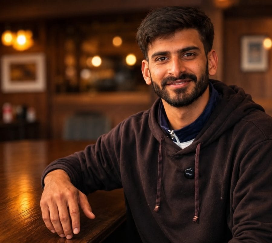 Abid Khan, owner of Chicken Dinner